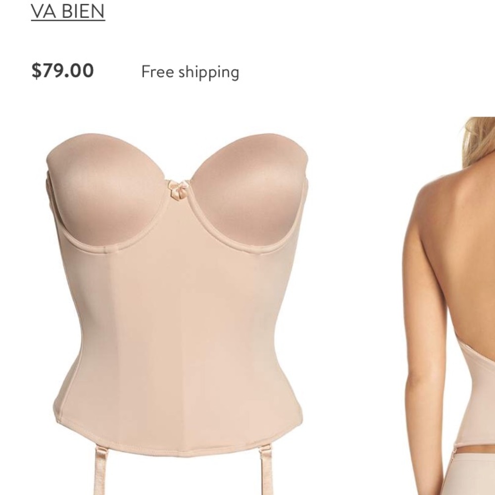 Ultra-Lift Low Back Bustier